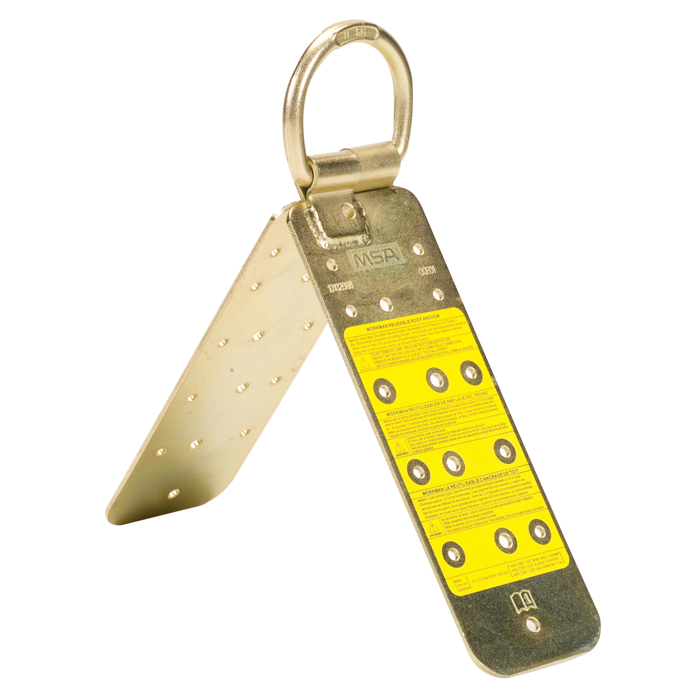 Workman reusable roof anchor